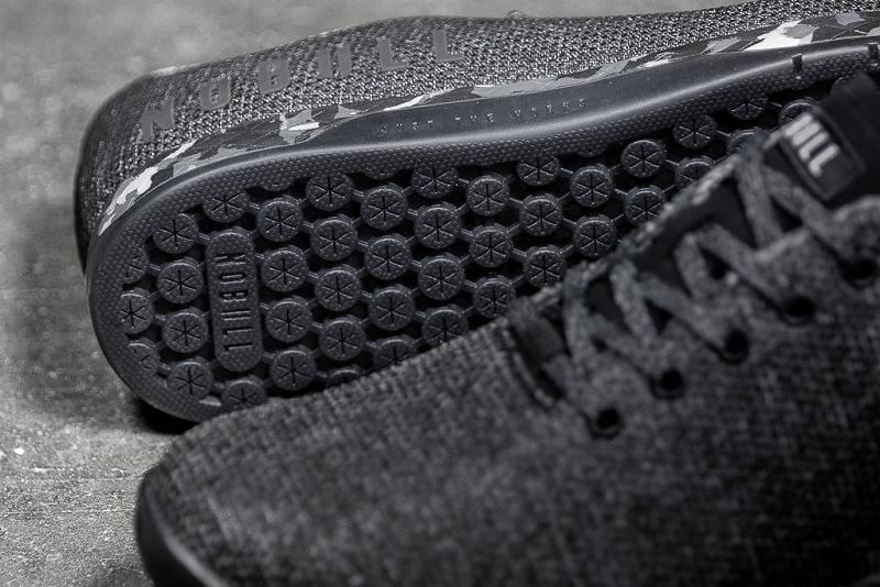 Women's Nobull Heather Granite Trainers Black | SG C2794T